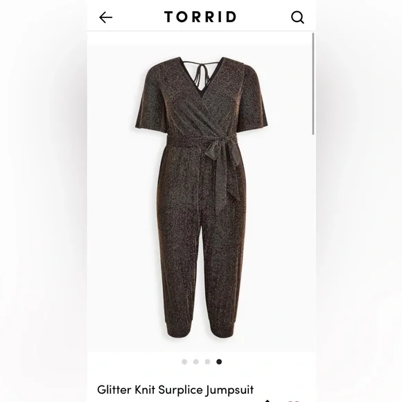 Elegant Black Jumpsuit - Picture 4 of 4